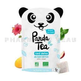 Panda Tea Iced Détox Mangue 28 sachets