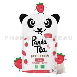 Panda Tea Pour Les Petits Fraise 28 sachets