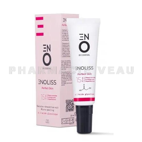 Codexial Enoliss Perfect Skin Crème Rénovatrice Nuit Micro-Peeling 30 ml