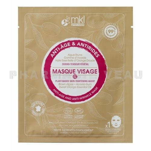 MKL Green Nature Masque Visage Anti-Âge Antirides Bio