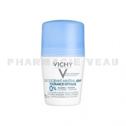 VICHY - Déodorant Minéral 48H Tolérance Optimale Roll-On 50 ml
