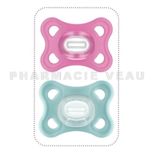 MAM Comfort Sucettes Silicone 2-6 mois x2