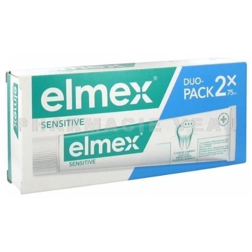 Elmex Sensitive Dentifrice Duo-Pack 2x75 ml