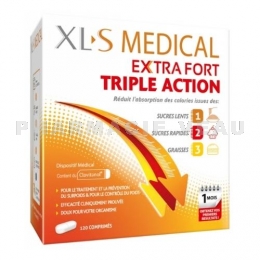 XLS MEDICAL Minceur EXTRA FORT 120 comprimés