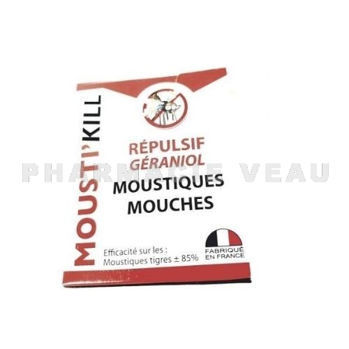 MOUSTI'KILL Bougie Répulsive Moustiques et Mouches 90 g