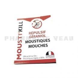 MOUSTI'KILL Bougie Répulsive Moustiques et Mouches 90 g