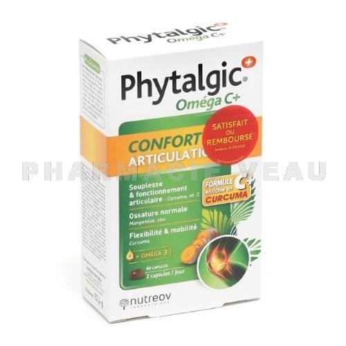 Phytalgic Oméga C+ Confort Articulaire 60 capsules