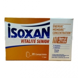 ISOXAN Vitalité Senior 20 comprimés