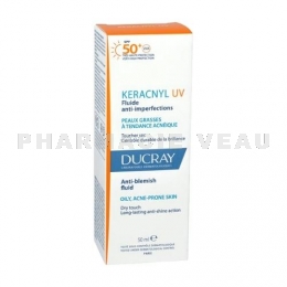 DUCRAY - Keracnyl UV Fluide Anti-Imperfections SPF50+ 50 ml