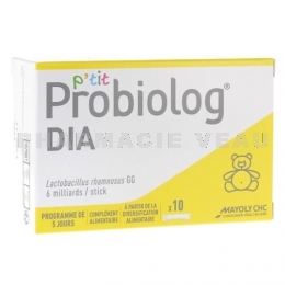 P'tit Probiolog DIA 10 sticks