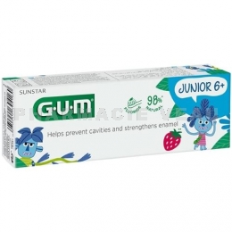 GUM Dentifrice Junior 6+