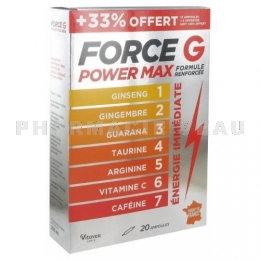 Vitavea Force G Power Max 20 ampoules 
