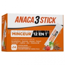Anaca3 Minceur 12-en-1 14 sticks 