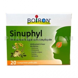 Sinuphyl 20 comprimés Boiron