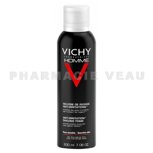 VICHY - Homme Mousse de Rasage Anti-irritations 200 ml