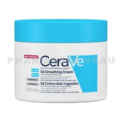 CeraVe SA Crème Anti-Rugosités 340 g
