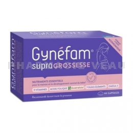 GYNEFAM SUPRA  Grossesse Vitamines 90 capsules