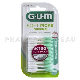 GUM Cure-Dents Soft-Picks Original x100
