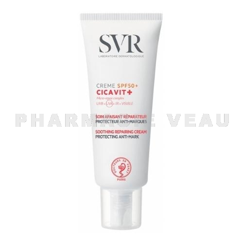 SVR Cicavit+ Crème SPF50+ Soin Apaisant Réparateur 40 ml