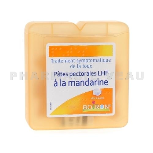 Pâtes Pectorales LHF Mandarine 60 g Boiron