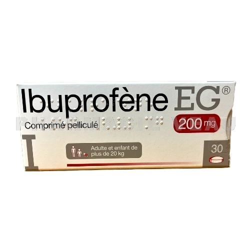 Ibuprofène EG 200mg 30 comprimés