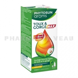 Phytosun Aroms Sirop Toux & Gorge Max 120 ml