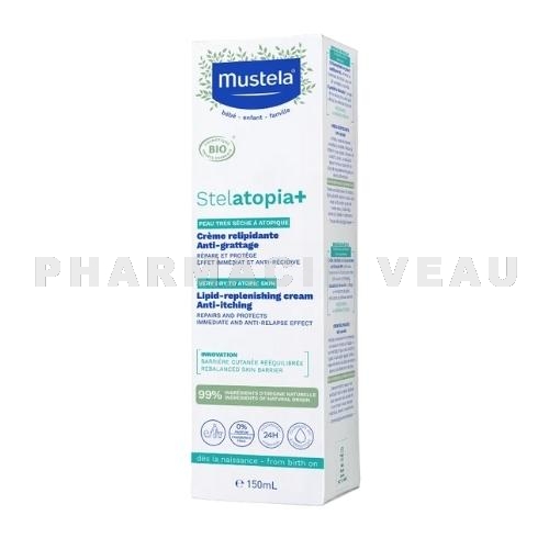 Mustela Stelatopia+ Crème Relipidante Anti-Grattage