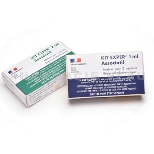Kit Exper' 1 ml Stéribox