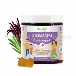 HERBALGEM - Stomagem Confort Digestif Bio 60 gummies