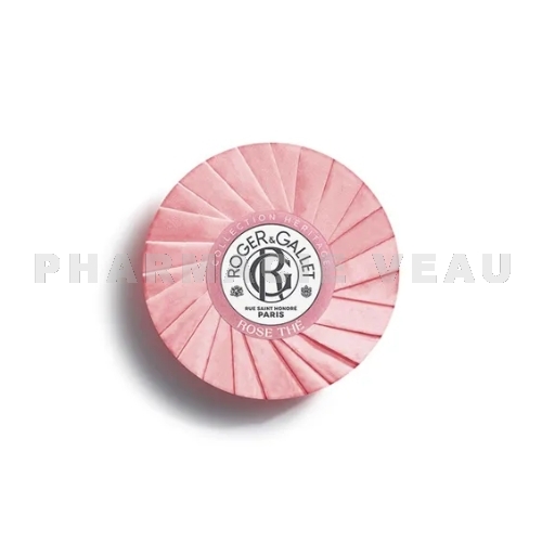 Roger & Gallet Savon Bienfaisant Rose Thé 100 g