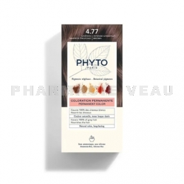 Phyto Paris Coloration Permanente 4.77 Châtain Marron Profond