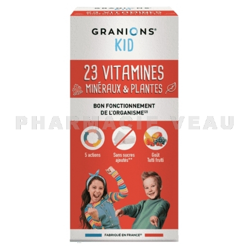 GRANIONS Kid 23 Vitamines Minéraux et Plantes 200ml