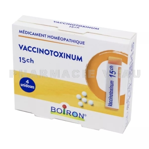 Boiron Vaccinotoxinum 15CH 4 unidoses
