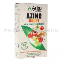 ARKOPHARMA - Azinc Boost Vitamines Végétales 24 comprimés