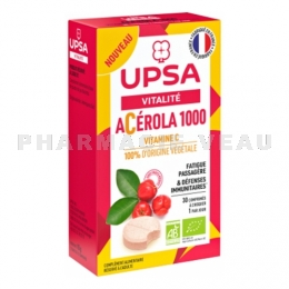 UPSA Vitalité Acérola 1000 Bio 30 comprimés