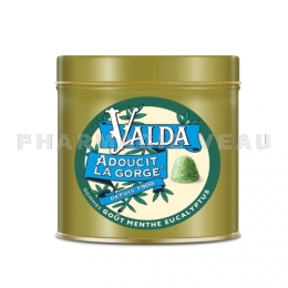 Valda Gommes Menthe Eucalyptus Sucrées 140 g