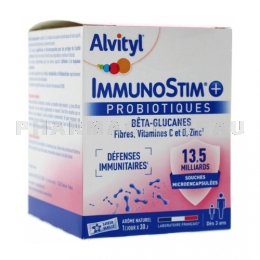 ALVITYL - ImmunoStim Probiotiques 30 sachets