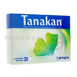 TANAKAN - 40 mg 30comprimés