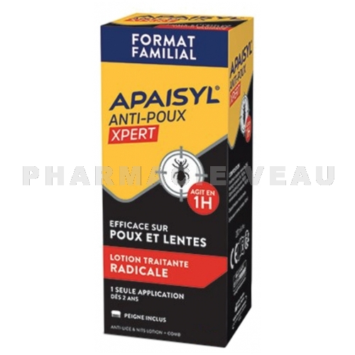 APAISYL - Anti-Poux Xpert Lotion Traitante Radicale 200 ml