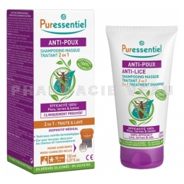 Puressentiel Anti-Poux Shampooing Masque Traitant 2en1 150 ml