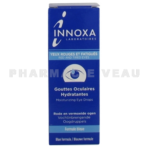 Innoxa Gouttes Oculaires Hydratantes Yeux Rouges et Fatigués
