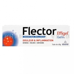 FLECTOR - Effigel Gel 1% Douleur et Inflammation