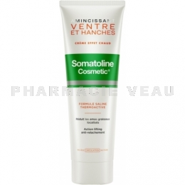 Somatoline Cosmetic Amincissant Ventre et Hanches Crème Effet Chaud 250 ml