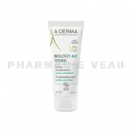 ADERMA - Biology AC Hydra Crème Compensatrice 48H Bio 40 ml
