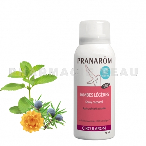 PRANAROM - Jambes Légères - Spray Bio 75 ml