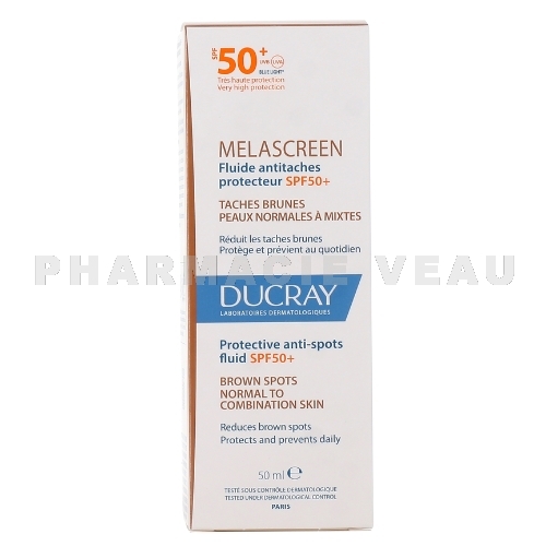 DUCRAY - Melascreen Crème Antitaches Protectrice SPF50+ 50 ml