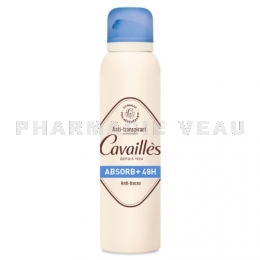 CAVAILLES - Déodorant - Spray Anti-transpirant Absorb+ 48h 150 ML
