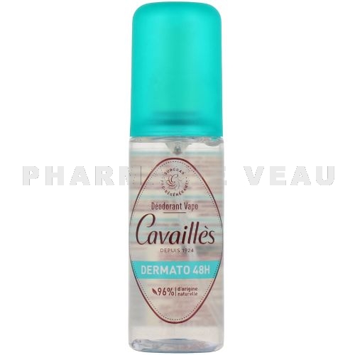 CAVAILLES - Déodorant - Dermato 48h - Vaporisateur  80 ml
