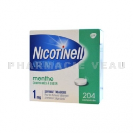 NICOTINELL Menthe 1 mg 204 comprimés à sucer