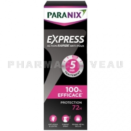 Paranix Express Anti-Poux Traitement 5min  Spray 100ml